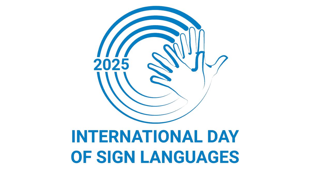Picture of International Day of Sign Languages Logo